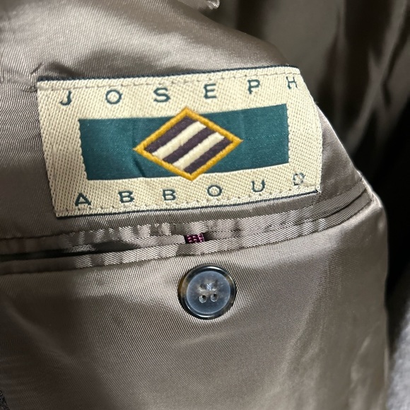 Joseph Abboud Mark Shale Wool Blend Jacket 42 Long - Picture 2 of 5